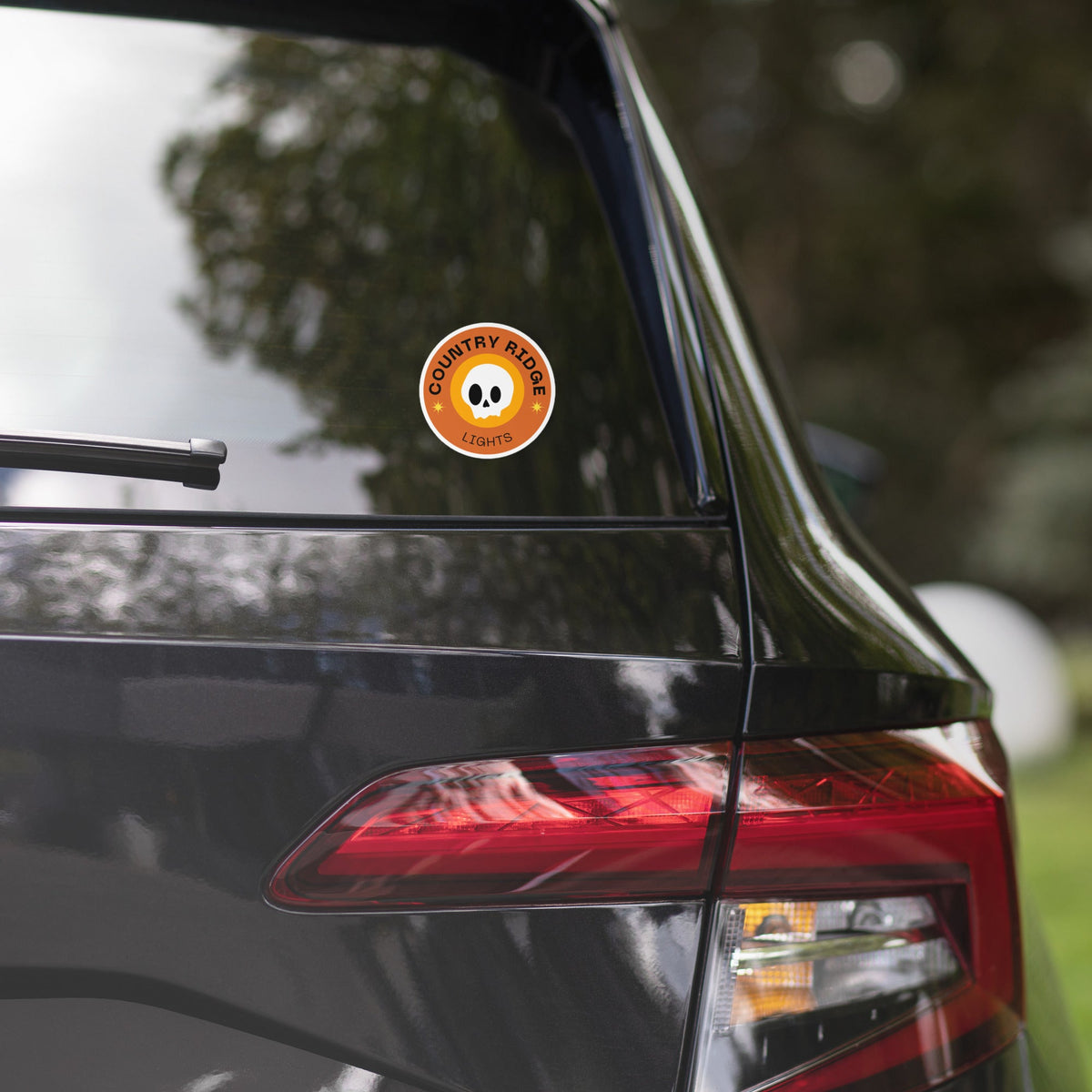 Country Ridge Lights Bubble-free stickers - Country Ridge Lights