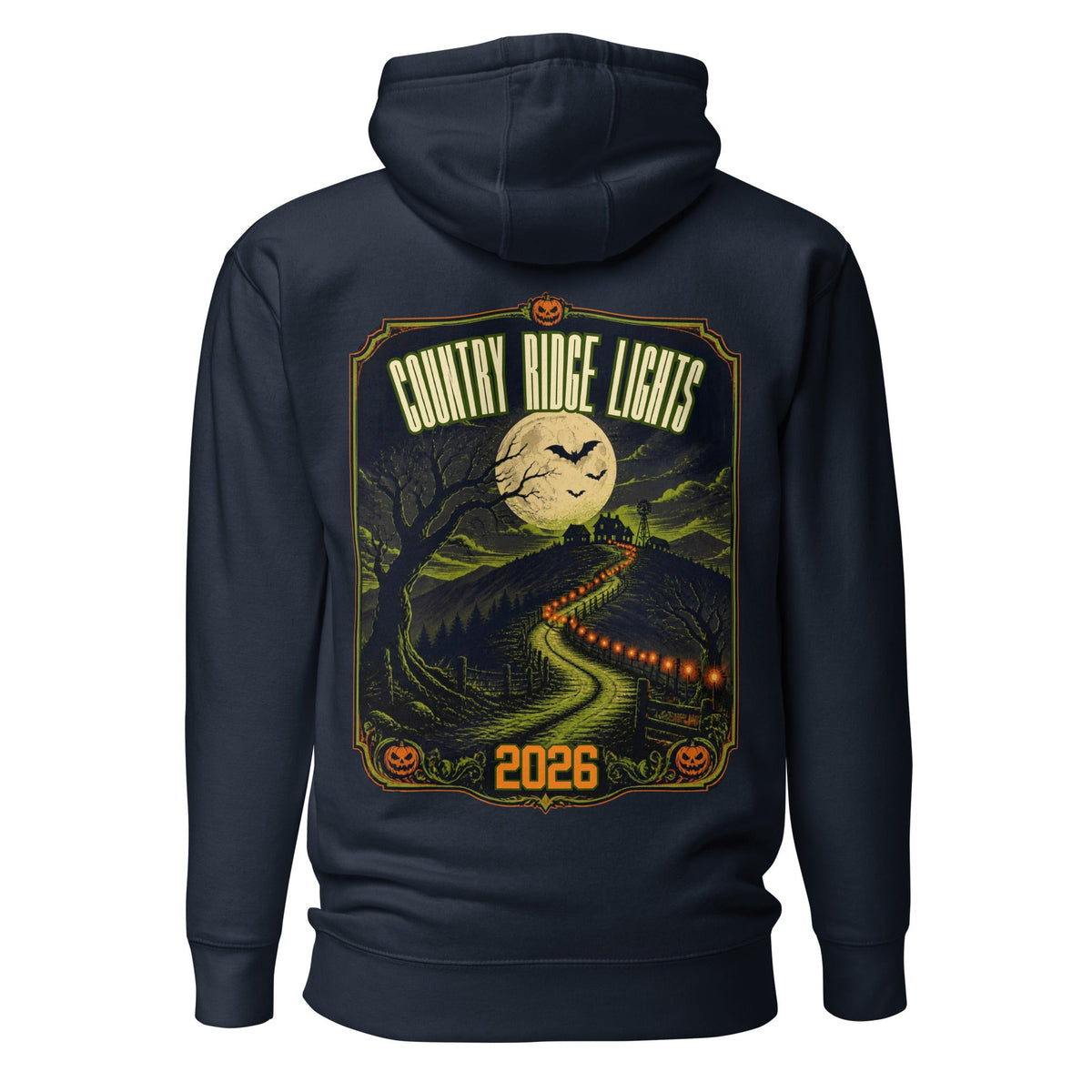 Country Ridge Lights Unisex Hoodie - Country Ridge Lights