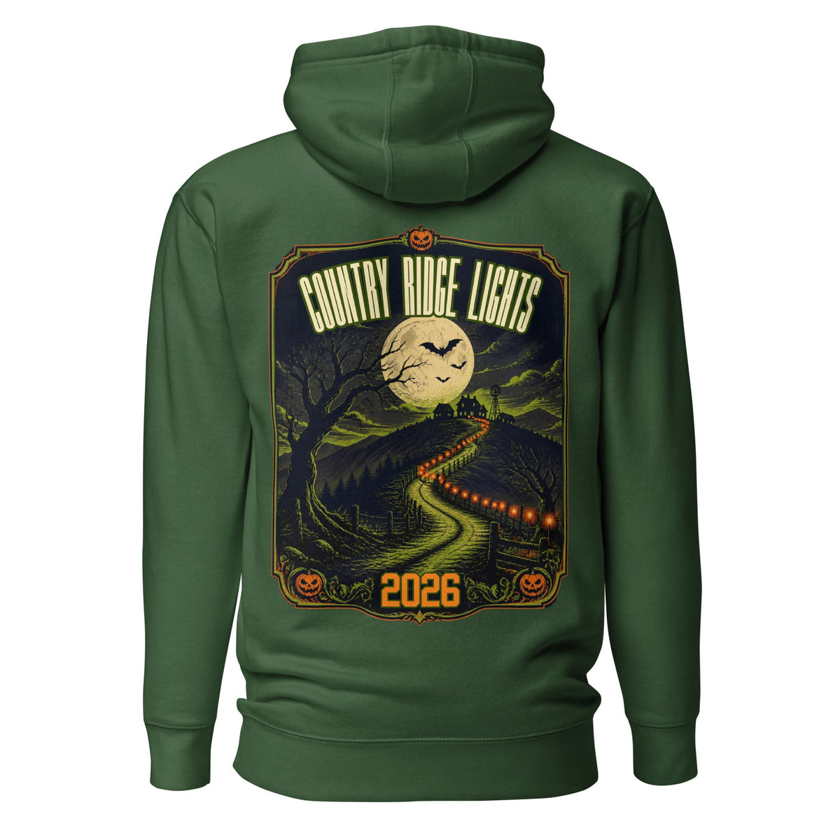 Country Ridge Lights Unisex Hoodie - Country Ridge Lights