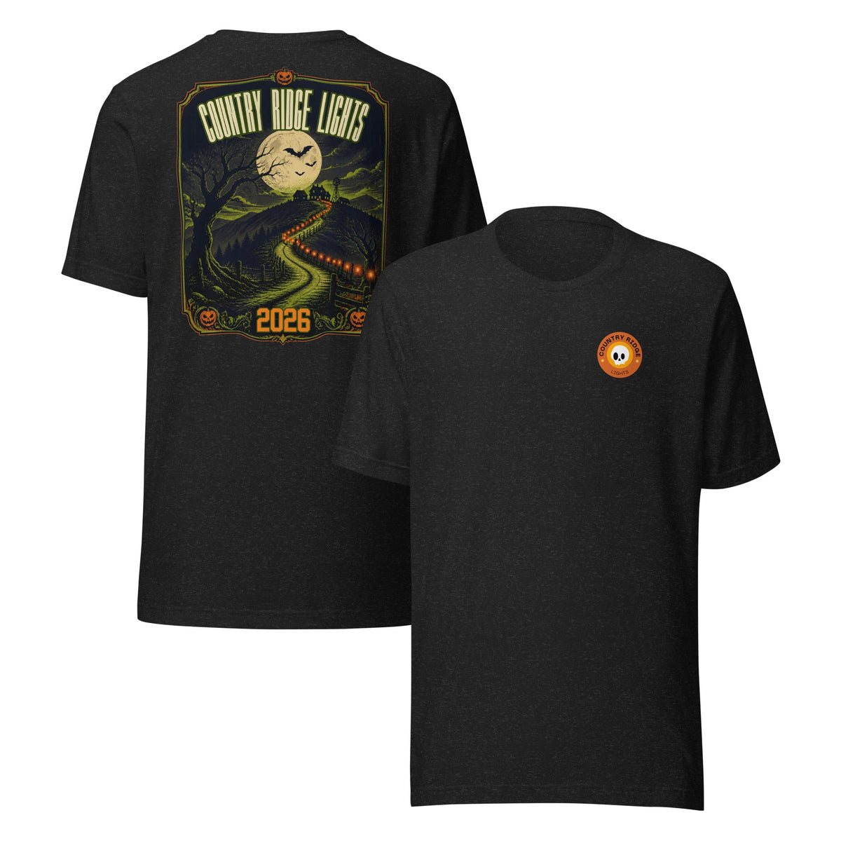 Country Ridge Lights Unisex t-shirt - Country Ridge Lights